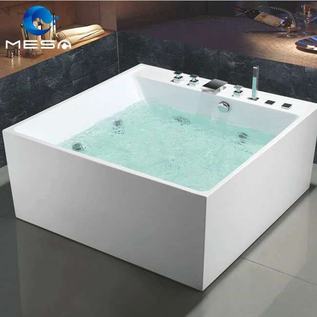 Acrylic massage bathtub