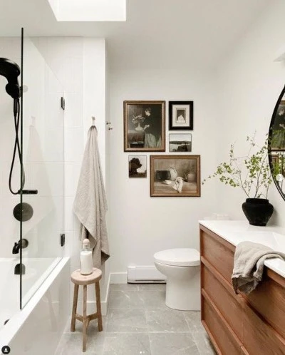 bathroom wall art