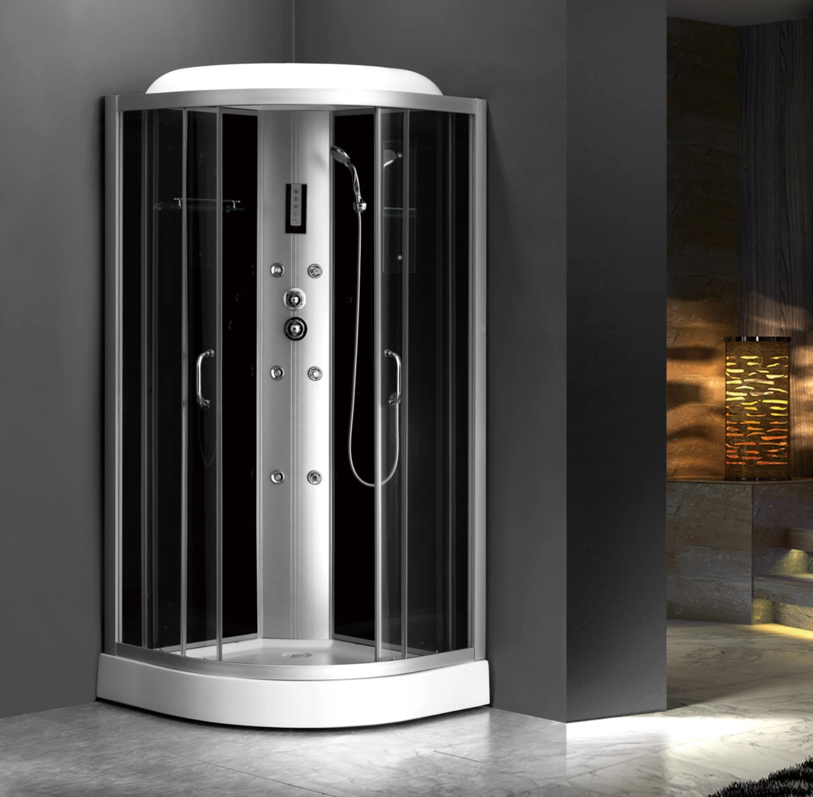 L-500-CPS-New Shower Unit Corner Steam Room With Aluminum Frame_副本.jpg