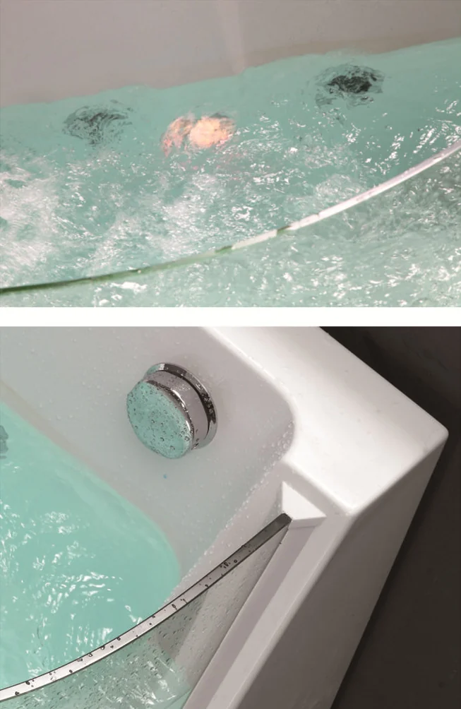 C-3132(R) Eckbadewanne aus Acryl und Glas mit Massagedüsen, modernes schlichtes Design, zum günstigen Preis 2.jpg