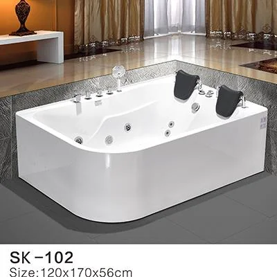 product-1-1 SK-102Modern Ontwerp van een acrylbad met massagestralen