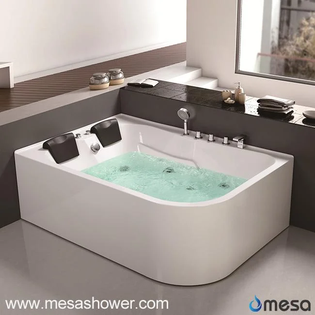 2017 New Big Oval Modern Design Simple Style Acrylic Hot Bathroom Bathtub