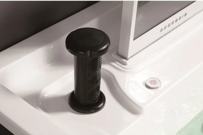 C-3142-TV-2 Luxuriöse Einbau-Acrylbadewanne für zwei Personen im modernen Stil mit Whirlpool-Düsenmassage und TV2.jpg