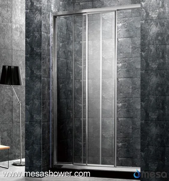 New Simple Design Folding Bathroom Cheap Price Sliding Shower Door