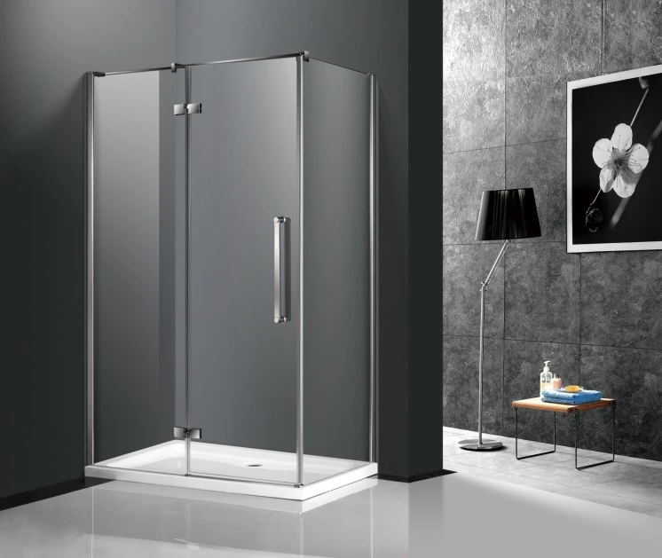 WA-13-Corner Design Rectangle Shape Frameless Shower Enclosure with Hinged Door_副本.jpg