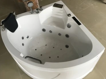 C3087 2017 luxuriöse Acrylbadewanne fürs Bad, viertelkreisförmig für die Ecke, mit Sitz und Massagedüsen, zum günstigen Preis-2_副本.jpg