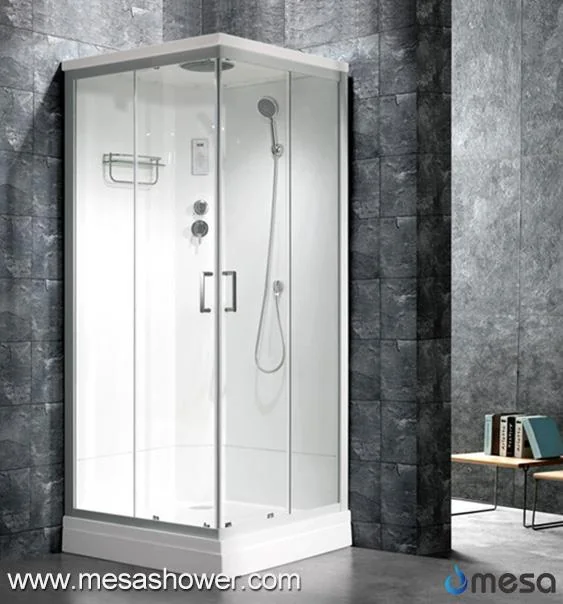 Corner Opening Sliding Shower Room With Star Lights