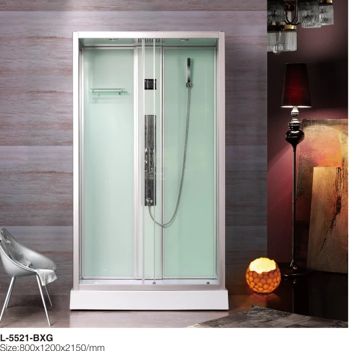L-5521-BXG-Standing Alone Rectangular Shower Room with Sliding Glass Door_副本2.jpg