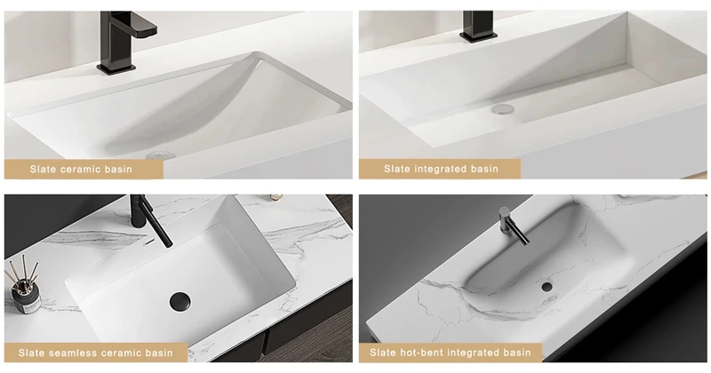 wood bathroom vanity with sink