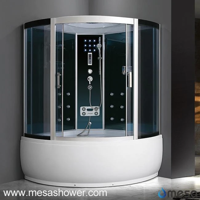 Large Steam Shower Enclosure Corner Sector Jetted Enclosure with Cheap Price
