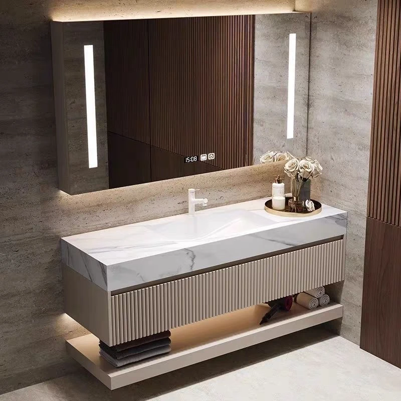 Multi-layer Solid Wood Board Bathroom Vanity Multi-layer Solid Wood Board Bathroom Vanity