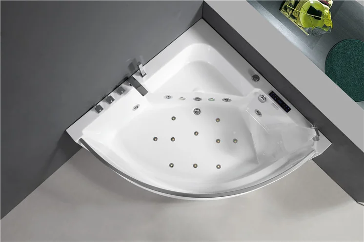 product-1-1 C3130-YT 2017 Corner Sector Jetted Whirlpool Hot Acrylic Bathroom Bathtub-3_副本.jpg