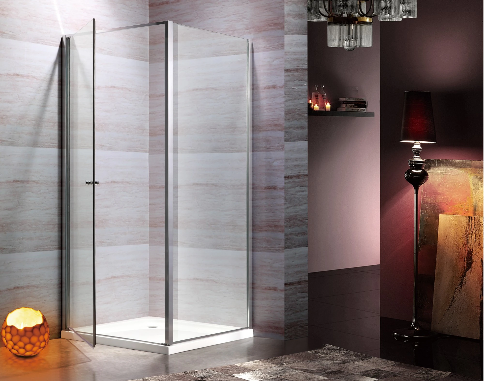 ACB-49 Square Corner Pivot Hot Sale Clear Glass Shower Door_副本.jpg