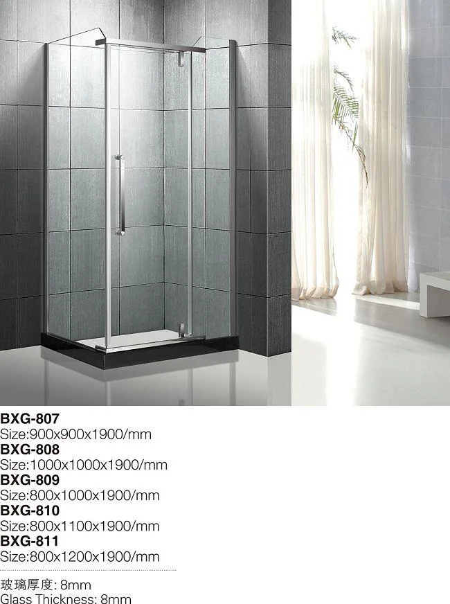 Frameless stainless steel shower room Frameless stainless steel shower room