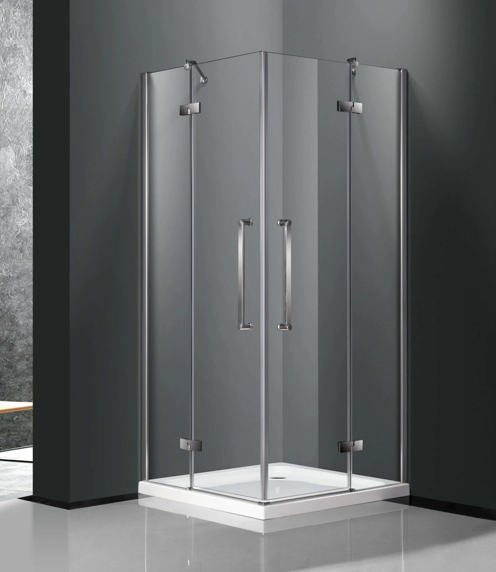 WA-04-Popular Square Shape Frameless Shower Enclosure with Hinged Door.jpg