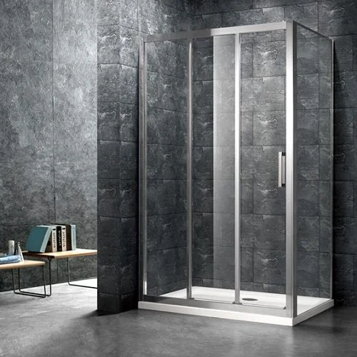 Framed Clear Glass Shower Enclosure
