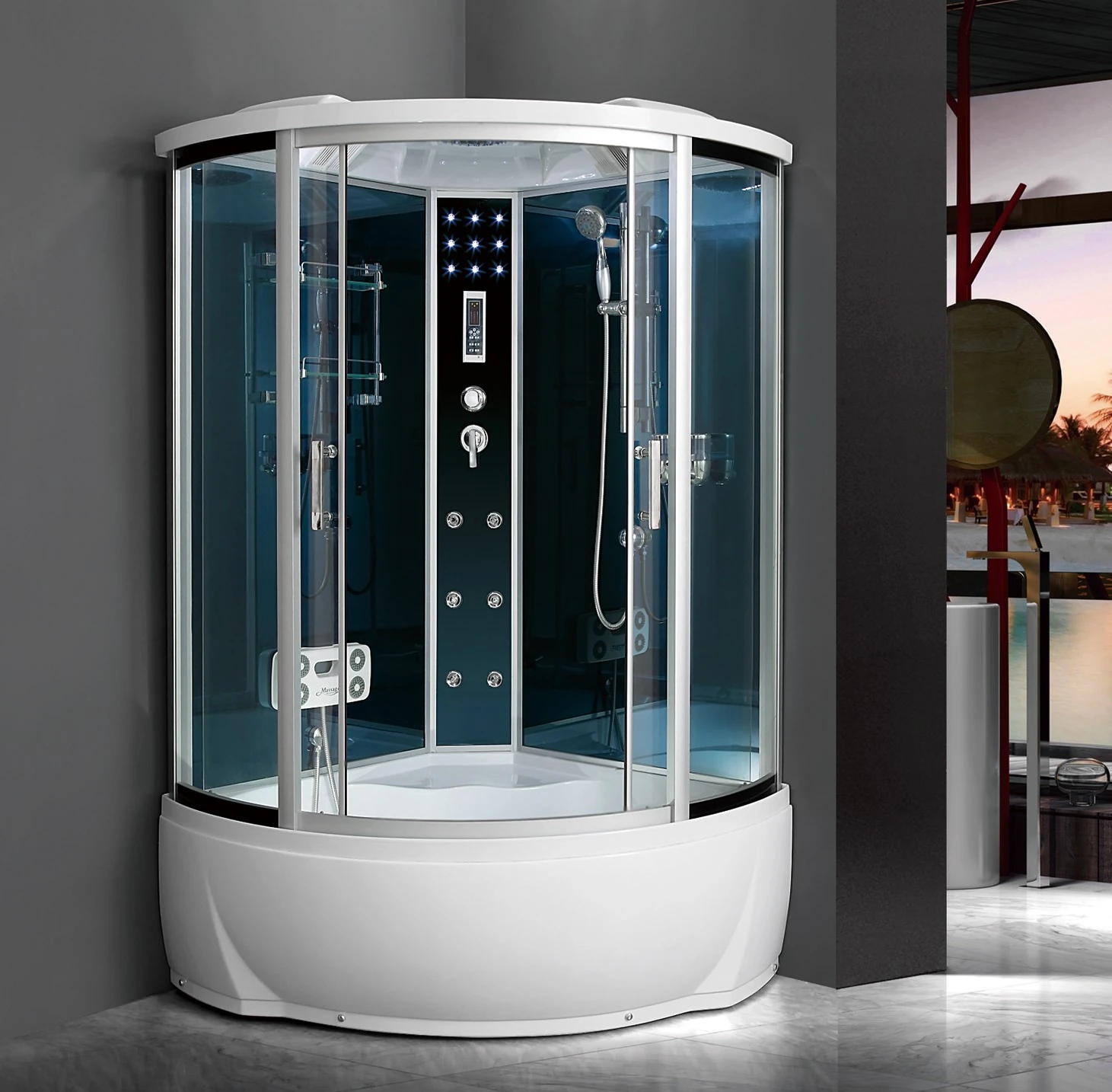 AKL-1316-Big Corner Basic Shower Stall With Tub_副本.jpg