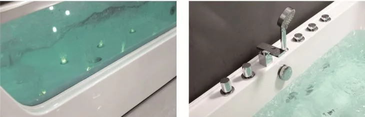 Design Simple Style Cheap Price Jetted Whirlpool Corner Acrylic Glass Bathroom Tub for Sale Design Simple Style Cheap Price Jetted Whirlpool Corner Acrylic Glass Bathroom Tub for Sale