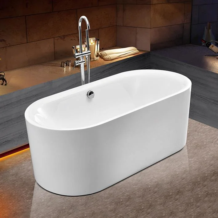 Bathtub na malayang nakapuwesto