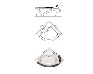 2017 New Design White Black Glass Corner Sector Cheap Price Whirlpool ABS Bathroom Bathtub 2017 New Design White Black Glass Corner Sector Cheap Price Whirlpool ABS Bathroom Bathtub