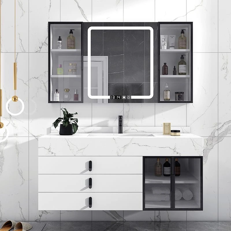 China Solid Wood Bathroom Cabinet China Solid Wood Bathroom Cabinet