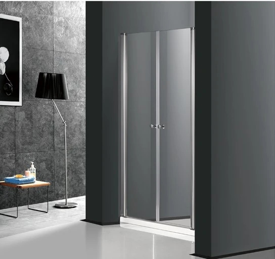 WB-09 Contemporary Simple Design Frameless Bathroom Pivot Swing Shower Enclosure_副本.jpg