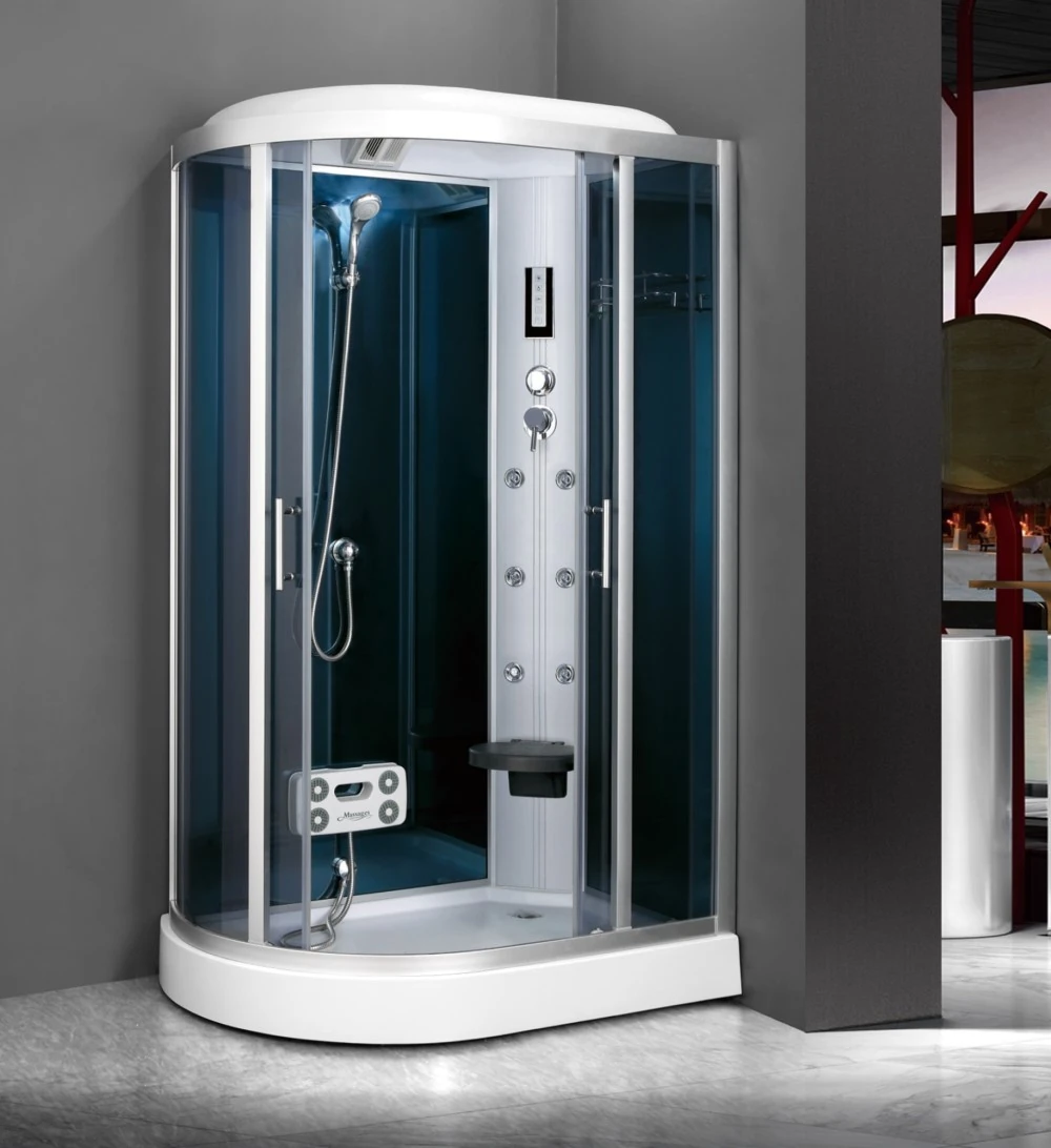 M-505-CS (L)--Corner R-Shape Low Tray Shower Cabin Steam Room M-505-CS(L)_副本.jpg