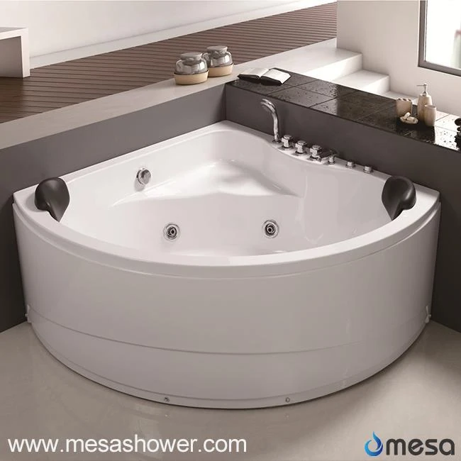 Charming Two Person Bath Sector Whirlpool Massage Tub