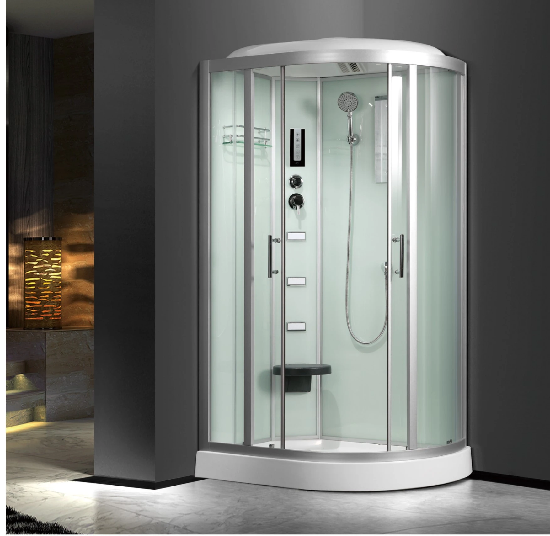 L-505-C-2 ( R )-R Shape Corner Glass Shower Cabin With Seat And Massage Jet_副本.jpg
