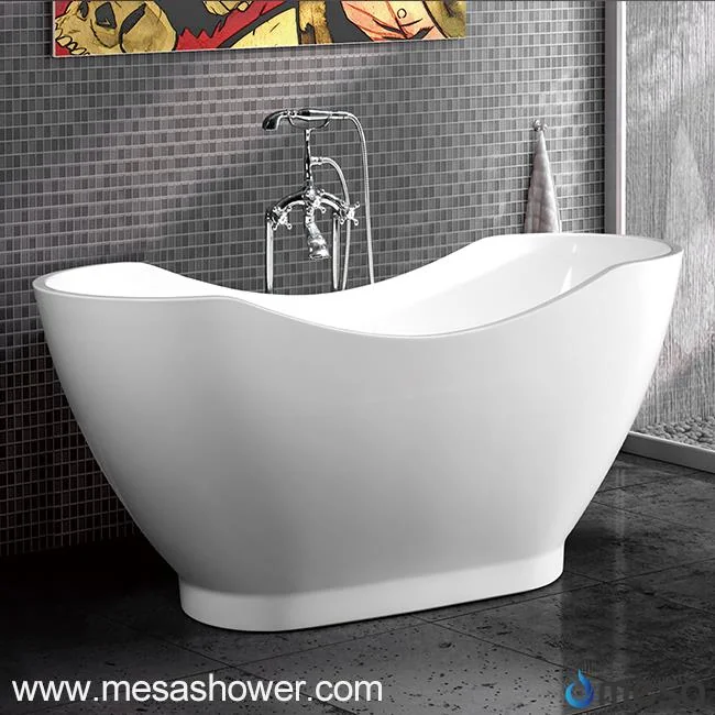 유럽 스타일 화이트 아크릴 독립형 욕조 스파 MEC3159