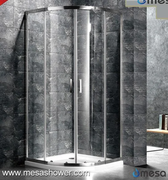 High Gloss Corner Sector New Design Sliding Shower Enclosure