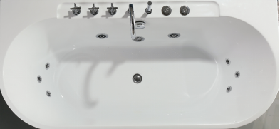 (4)C-3194-2017 Neuheit freistehende Acrylbadewanne fürs Bad mit ovalem Innenbecken und Whirlpoolfunktion.png
