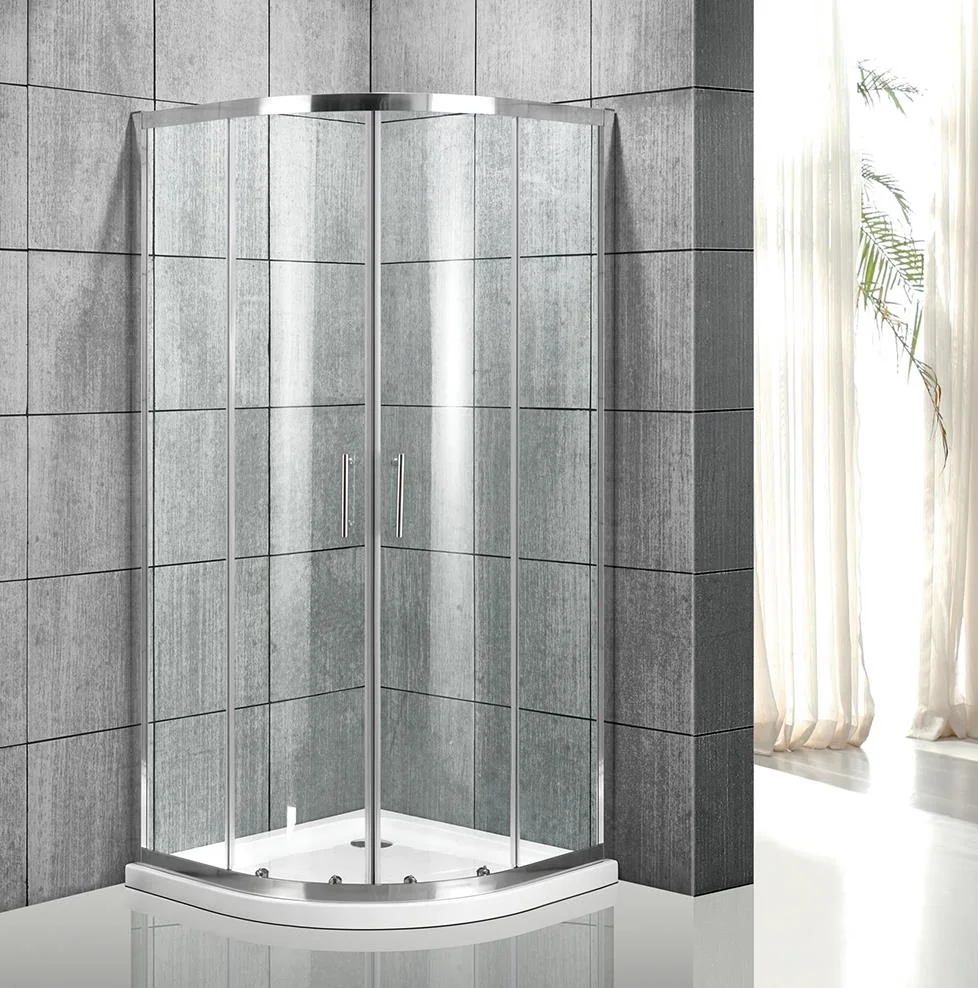 KS-1110-8_Bathroom Sector Shape Shower enclosure with sliding door KS-1110-8_Bathroom Sector Shape Shower enclosure with sliding door
