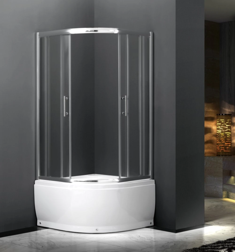 A-613-Shower Bath Combo Type Shower Enclosure of Sliding Door with Frame_副本.jpg