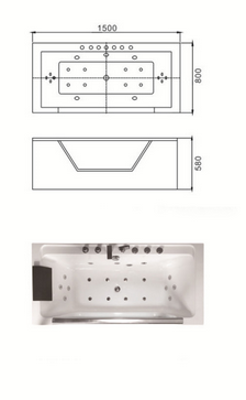Design Simple Style Cheap Price Jetted Whirlpool Corner Acrylic Glass Bathroom Tub for Sale Design Simple Style Cheap Price Jetted Whirlpool Corner Acrylic Glass Bathroom Tub for Sale