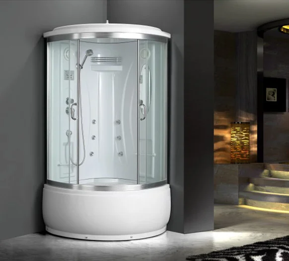 MER-008 Sector Corner Standing Massage Shower Cabin Room with High Tray MER-008.jpg