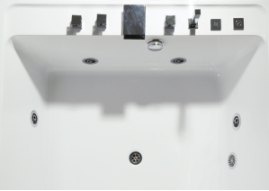 （2）Model C-3193  2017 New Product Acrylic Square Shape Bath Tub with Jetted Whirlpoor Massage Function.png