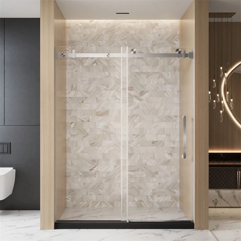 single shower door