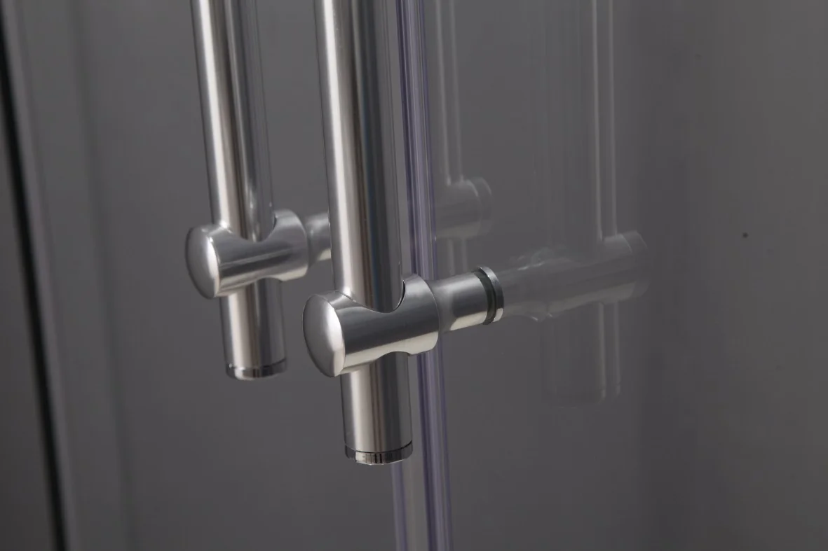 BXG-86-YH Framed Classic Design Roller Bathroom Stainless Steel Shower Enclosure4.JPG