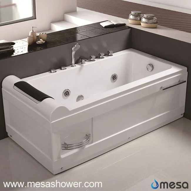 ABS Luxury Glass Big Whirlpool Jetted Massage Bathroom Tub with Cheap Price for Sale