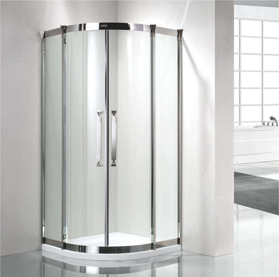 BXG-17 Corner Sector Strong Framed Stainless Steel Bathroom Sliding Shower Enclosure_副本.jpg
