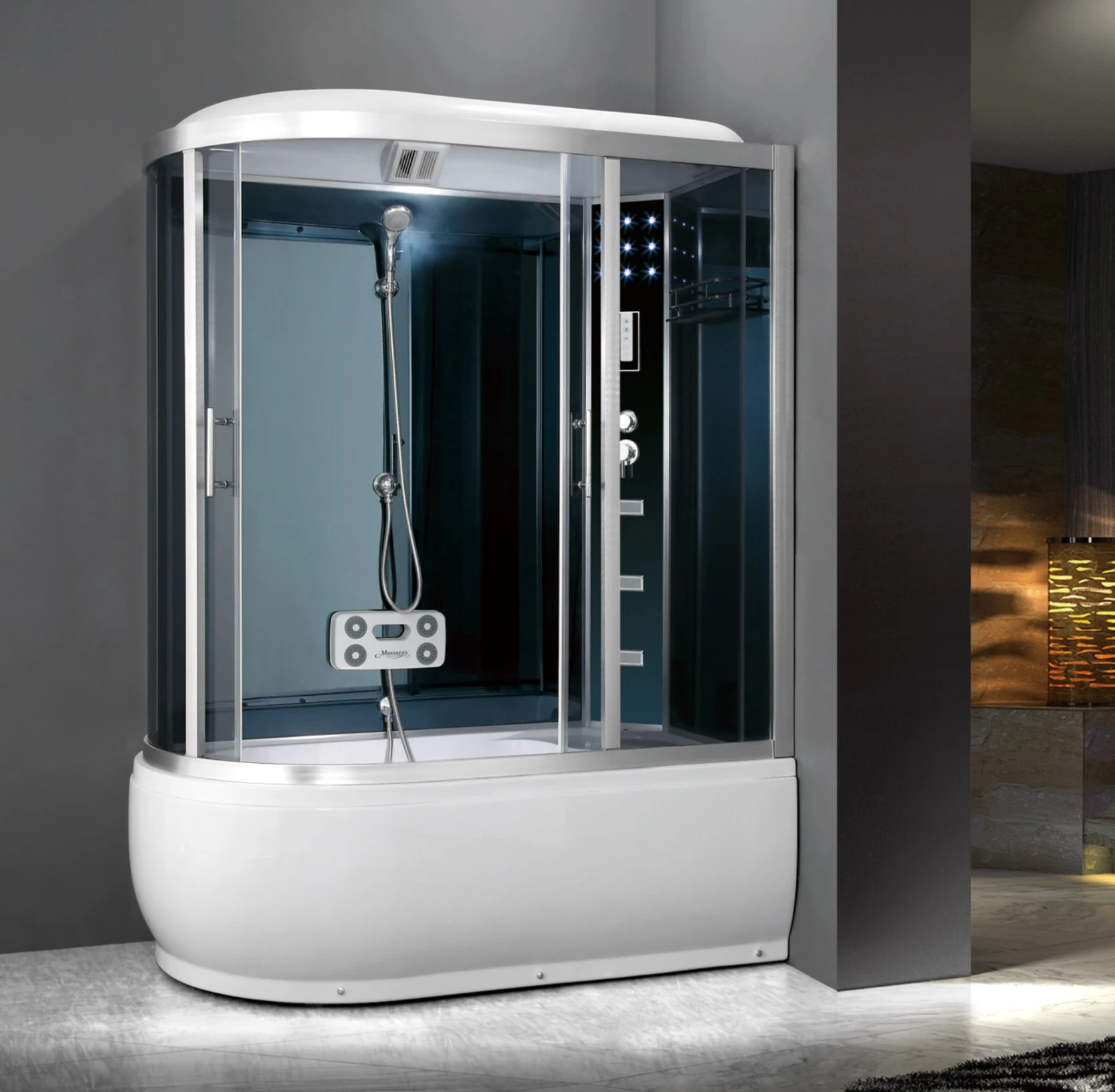 L-511-A (L)-Bathtub Shower Combo Stall With 2 Glass Sliding Doors_副本.jpg