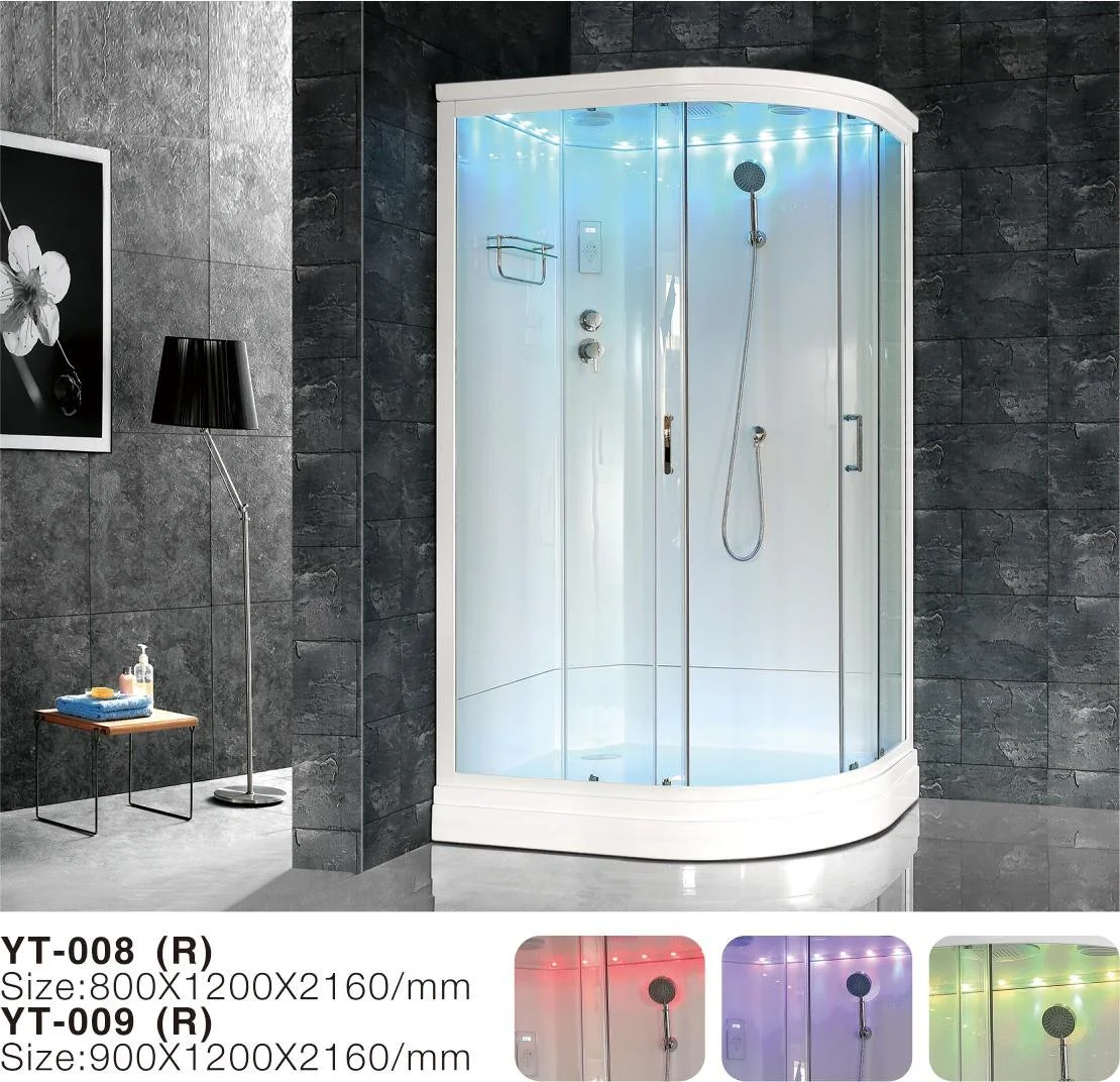 YT-008--Corner Installation R- Shape Shower Cabin Room-1.jpg