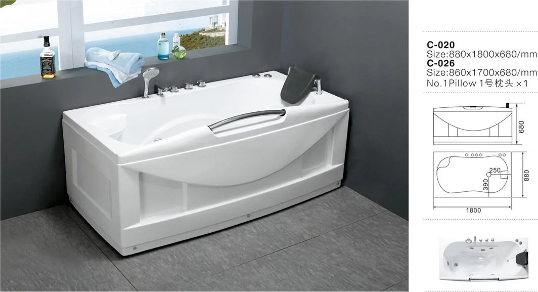 product-766-443 MC-020 C-026-Deep Rectangular Whirlpool Massage Hot Tub with Hand Holder.jpg