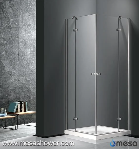 Corner Fashion Simple Design Cheap Price Swing Hinge Shower Enclosure