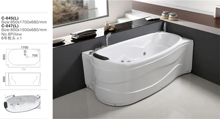 product-1-1 C045(L) 2017 nueva bañera de baño de ABS para agua caliente, de estilo moderno y esquinera, tamaño estándar, con hidromasaje_副本1.jpg