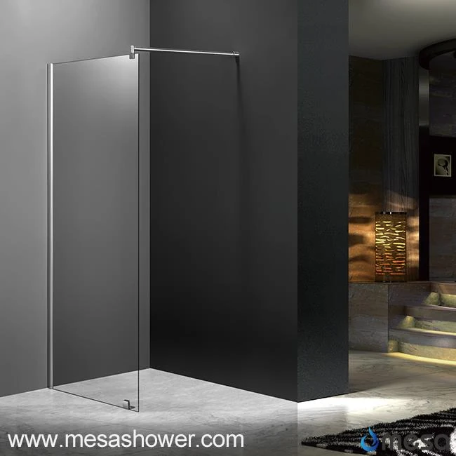 Hot Walk-in Shower Door with One Tempered Glass Screen