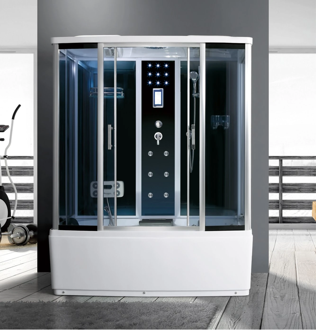 AKL-1108-Rectangular Bath And Shower Stall WIth Massage And Steam_副本.jpg