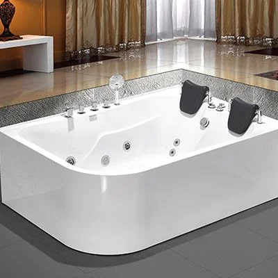 Modern Design Acrylic Massage Bathtub