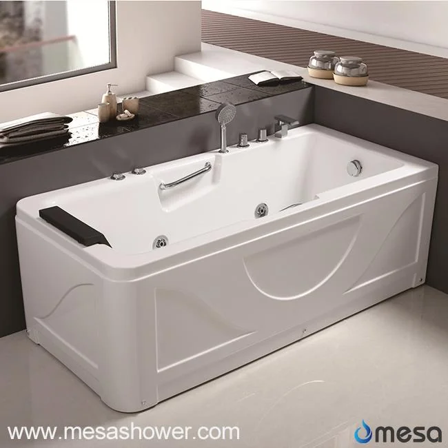 Luxury Acrylic Whirlpool Jetted Contemporary Simple Style Corner Cheap Price Bathroom Bathtub for Sale